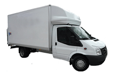 Van Hire Leicestershire - Ford Luton 3.5 ton Tail Box Lift Truck - Truck hire Leicestershire